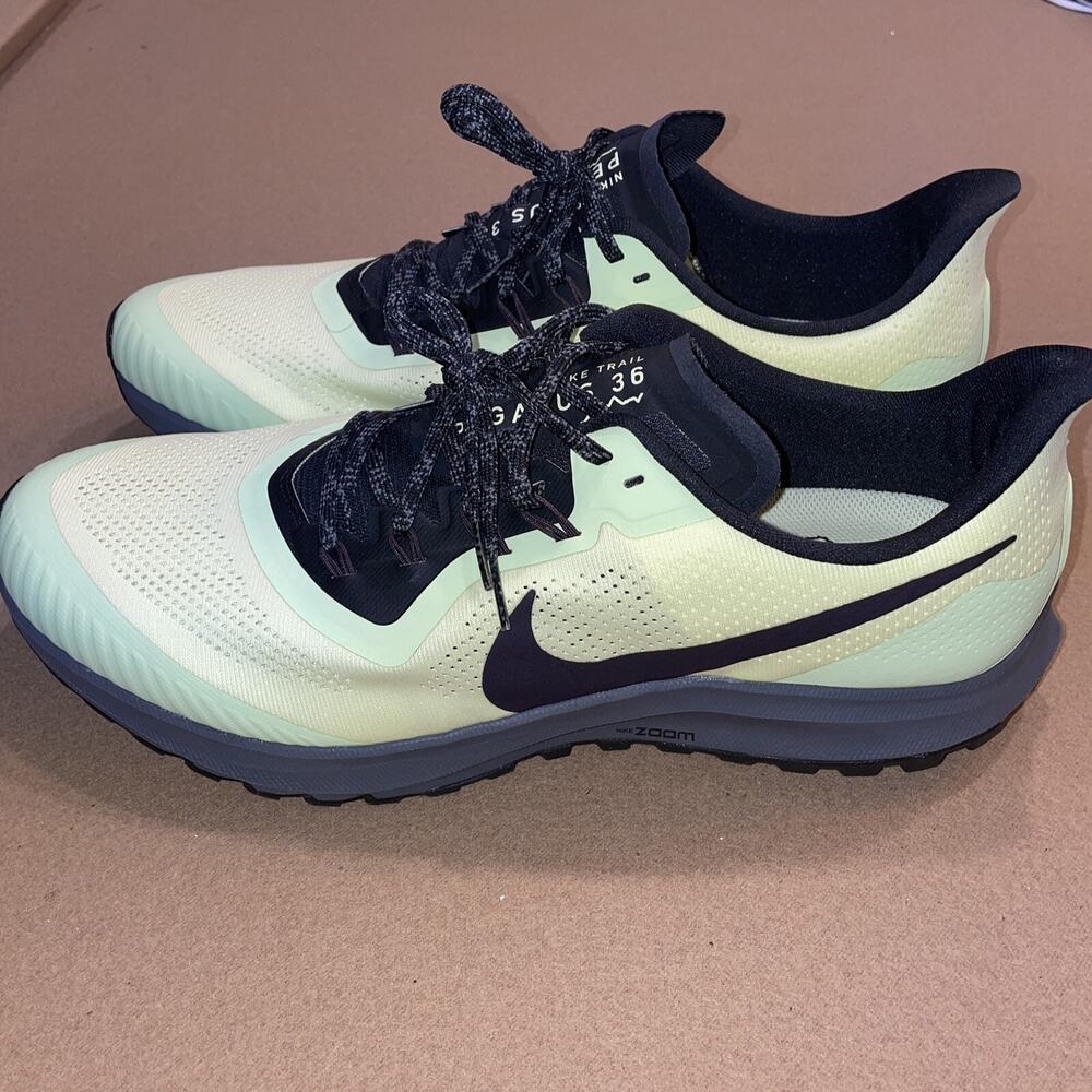 Size 15 - Nike Air Zoom Pegasus 36 Trail Luminous Green 2019
